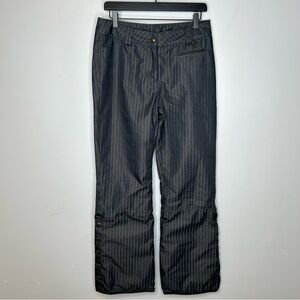 NILS Sportwears Grey Striped Pants Size 8